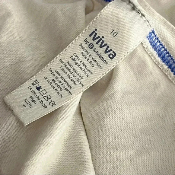 ❤️ Ivivva tee girl size 10 *stain - Picture 10 of 11